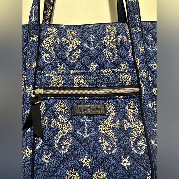 Vera Bradley Seahorse Of Course Small Tote Bag - Picture 2 of 10